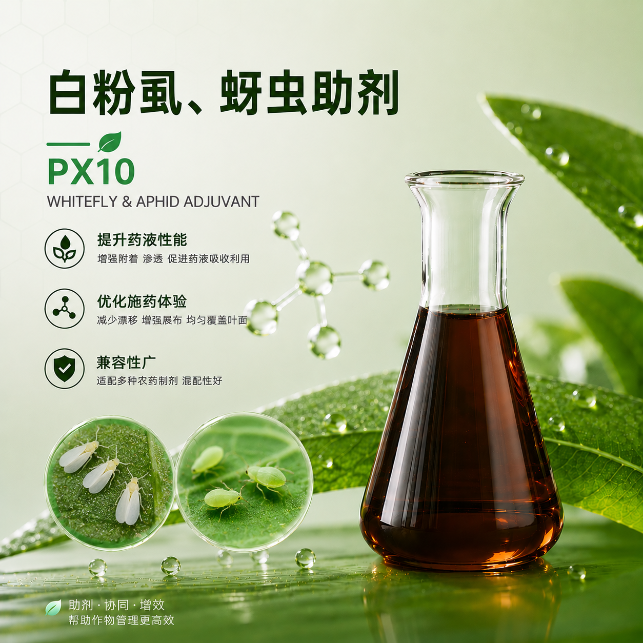 白粉虱蚜虫助剂 